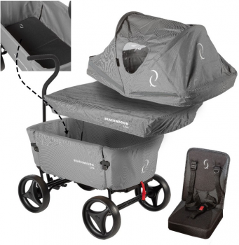 Beachwagon LITE Hellgrau Kombideal 2